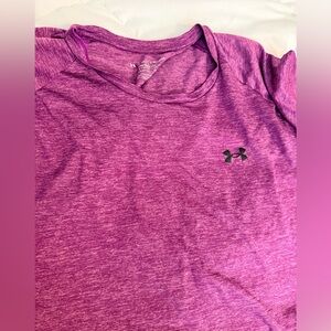 Under Armour Heathered Purple Tech Tee